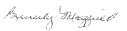 bevery mayfield's signature